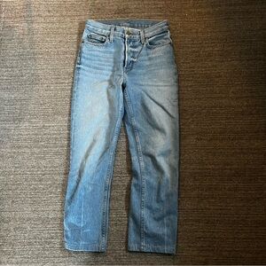 B Sides straight legged jeans size 24”